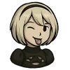 Эмодзи 2B Nier Automata