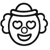 Эмодзи клоун