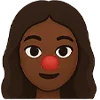 Эмодзи Темнокожая девушка