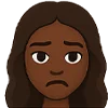 Эмодзи Темнокожая девушка