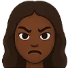 Эмодзи Темнокожая девушка