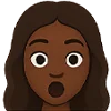Эмодзи Темнокожая девушка