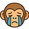 Эмодзи Обезьянка
