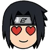 Эмодзи Saske Uchiha