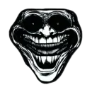 Эмодзи TROLL FACE HORROR