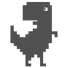 Эмодзи Dino Runner