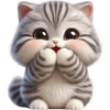 Полосатый котенок