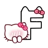 Эмодзи Hello Kitty Font