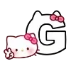 Эмодзи Hello Kitty Font