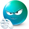 Эмодзи Turquoise Face