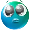 Эмодзи Turquoise Face