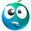 Эмодзи Turquoise Face