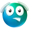 Эмодзи Turquoise Face