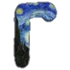 Эмодзи Шрифт Ван Гог | Font Van Gogh