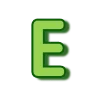 Эмодзи Зеленый шрифт