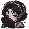 Эмодзи Victorian Vampire Font