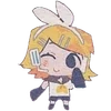 Эмодзи Vocaloid chibi