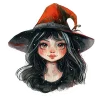 Эмодзи Watercolor red