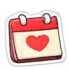 Эмодзи Valentines Day