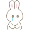 Эмодзи White Bunny Emoji