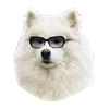 White Dog Emoji