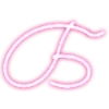 Эмодзи white pink love letters