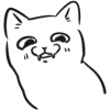 Эмодзи white cat