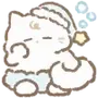 Эмодзи White Kitten