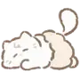 Эмодзи White Kitten