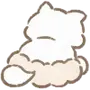 Эмодзи White Kitten