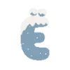 Эмодзи Winter font