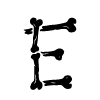 Эмодзи bones font
