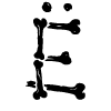 Эмодзи bones font