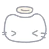 Эмодзи angelic kittens