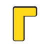 Эмодзи Желтый шрифт