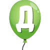 Эмодзи balloons font