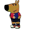 Эмодзи “Barça” players
