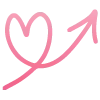 Эмодзи валентинка | beloved