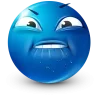 Эмодзи Blue Face