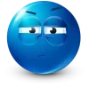 Эмодзи Blue Face