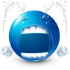 Эмодзи Blue Face