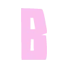 Эмодзи нежный шрифт