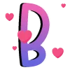Эмодзи bright alphabet | яркий алфавит