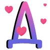 Эмодзи bright alphabet | яркий алфавит