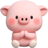 Эмодзи Свинка Бута