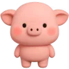 Эмодзи Свинка Бута
