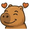 Эмодзи Капибара