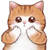 Эмодзи cute cat
