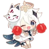 Эмодзи collab genshin