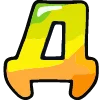 Эмодзи color alphabet🌈